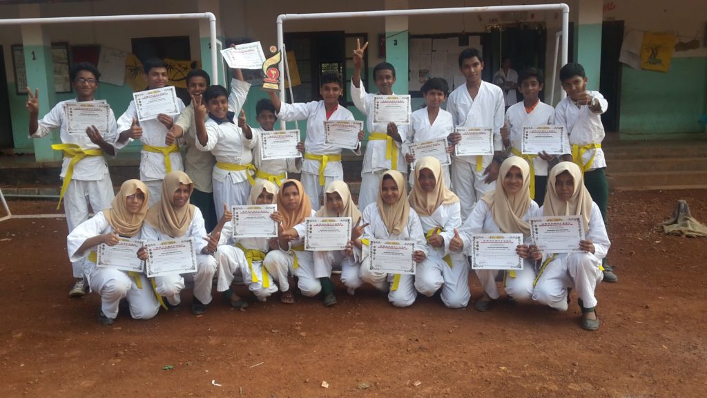 Al-Furqan EHSS Karate winners