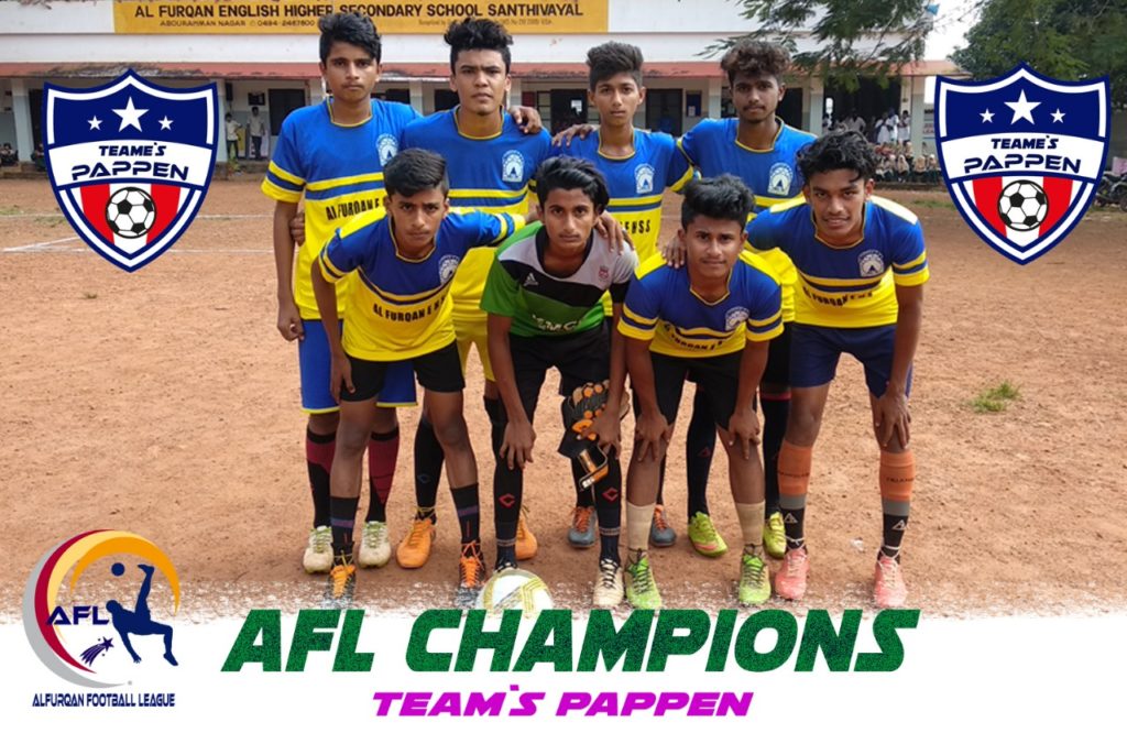 Al-Furqan EHSS AFL Champions